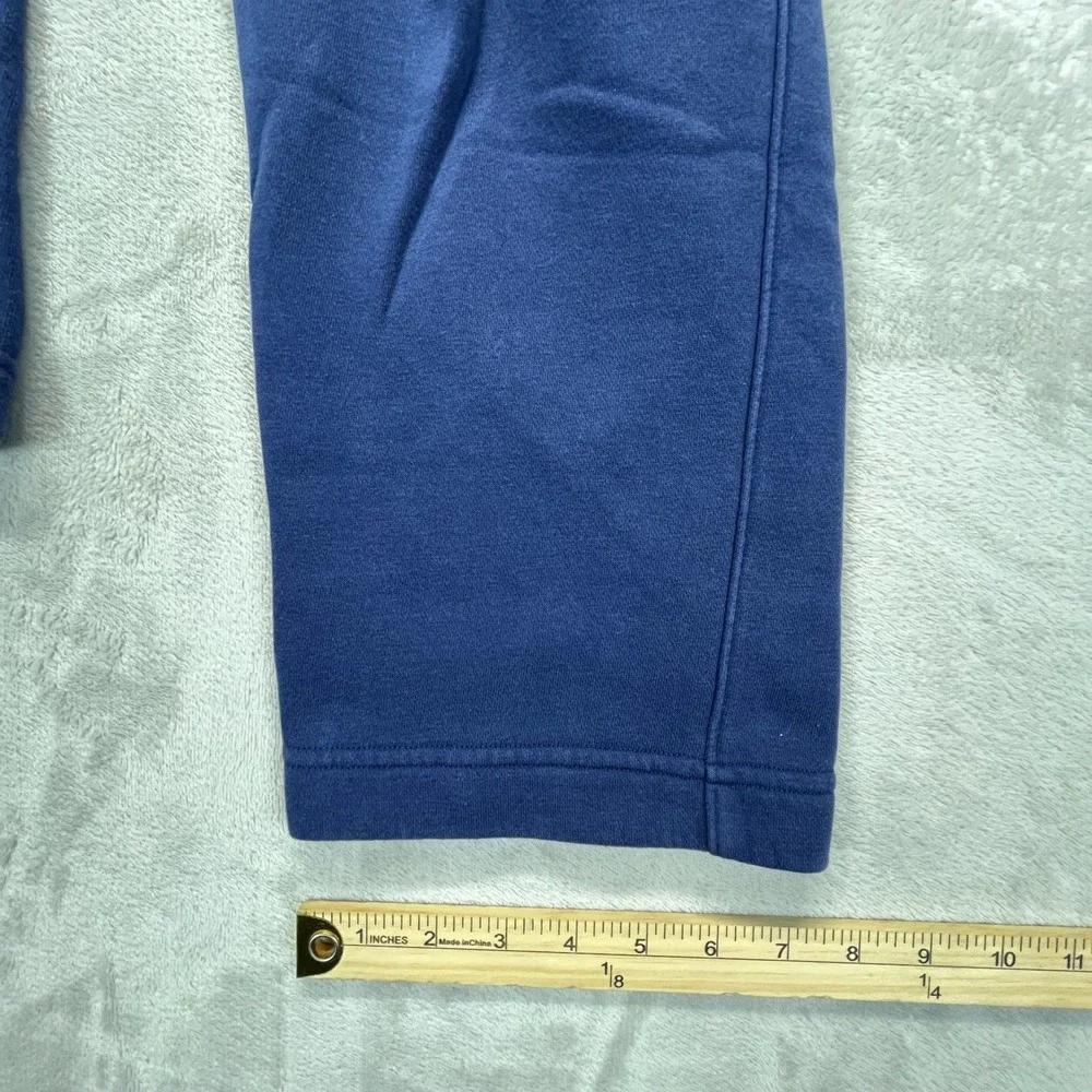 Nike Sportswear Club Fleece Sweatpants Mens Large Blue Swoosh Logo Drawstring